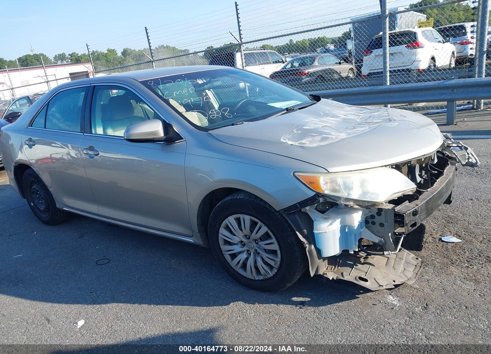 2014 TOYOTA CAMRY LE VIN: 4T4BF1FK6ER374975