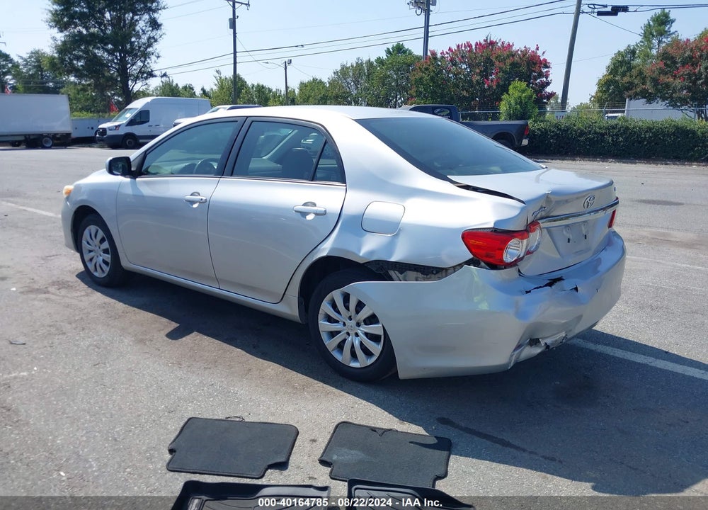 2012 TOYOTA COROLLA LE VIN: JTDBU4EE8C9172866