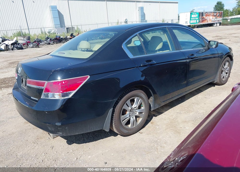 2011 HONDA ACCORD 2.4 SE VIN: 1HGCP2F68BA066729