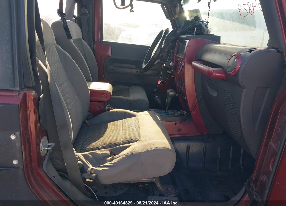 2008 JEEP WRANGLER SAHARA VIN: 1J4FA54148L512257