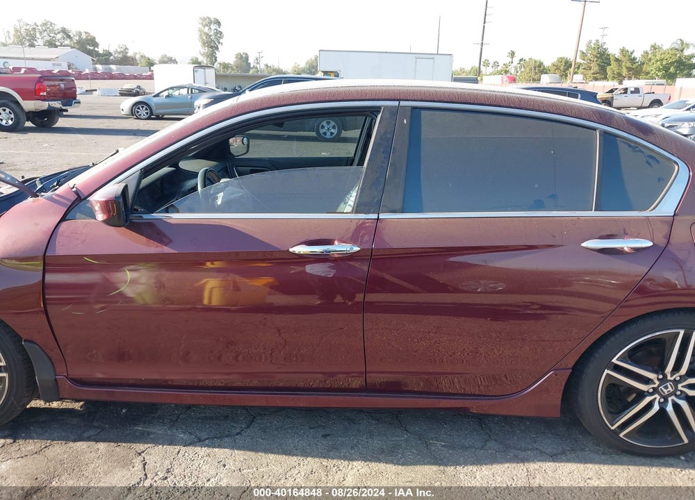 2017 HONDA ACCORD SPORT SE VIN: 1HGCR2F11HA228336