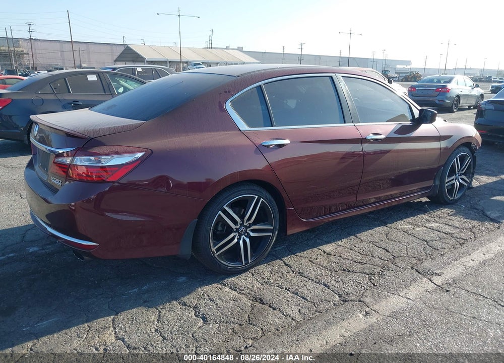 2017 HONDA ACCORD SPORT SE VIN: 1HGCR2F11HA228336