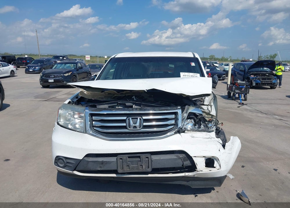 2013 HONDA PILOT LX VIN: 5FNYF3H29DB030193