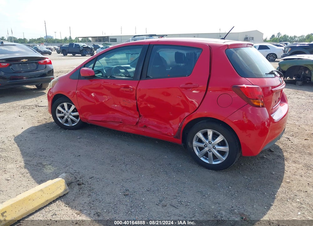 2015 TOYOTA YARIS VIN: VNKKTUD36FA033977