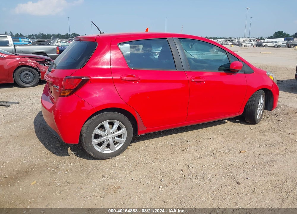 2015 TOYOTA YARIS VIN: VNKKTUD36FA033977