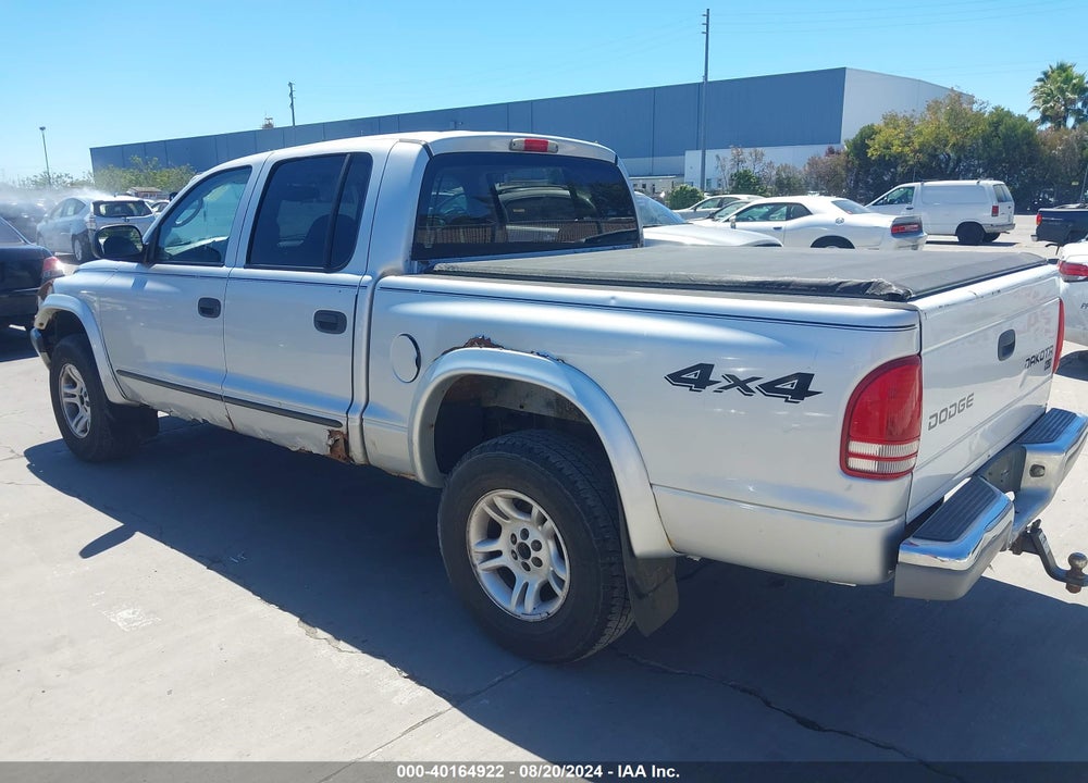 2004 DODGE DAKOTA SPORT/SXT VIN: 1D7HG38N04S633520