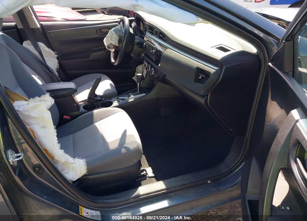 2015 TOYOTA COROLLA L VIN: 2T1BURHE2FC430953