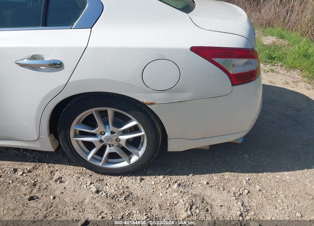 2009 NISSAN MAXIMA VIN: 1N4AA51E49C812878
