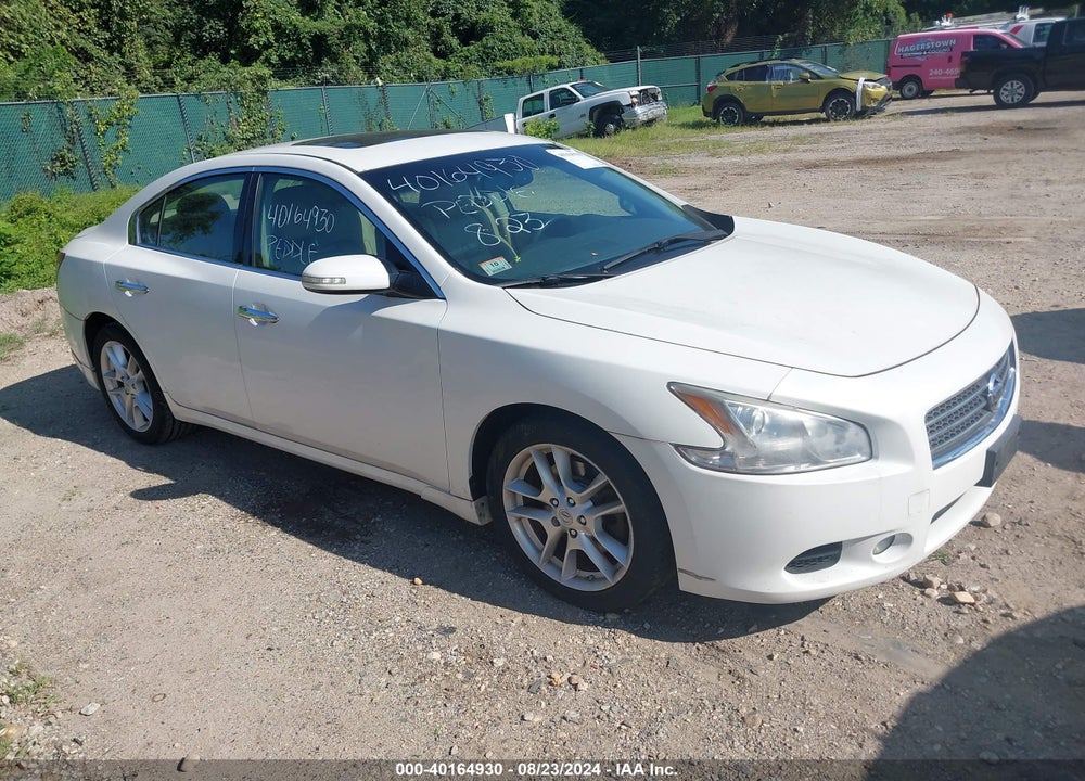 2009 NISSAN MAXIMA VIN: 1N4AA51E49C812878