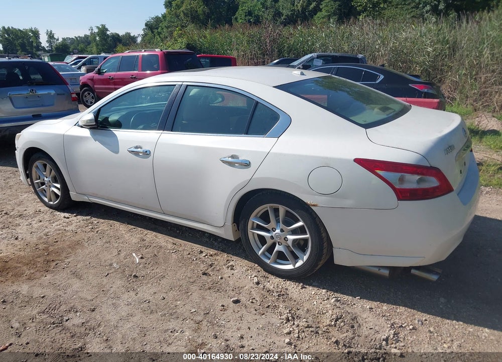 2009 NISSAN MAXIMA VIN: 1N4AA51E49C812878