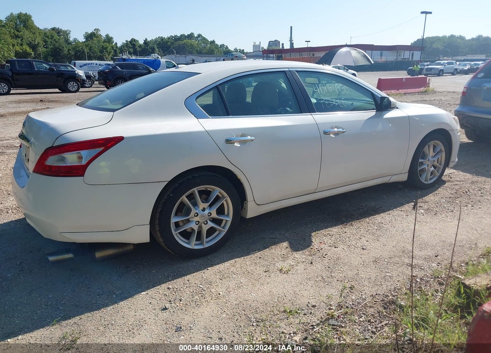 2009 NISSAN MAXIMA VIN: 1N4AA51E49C812878