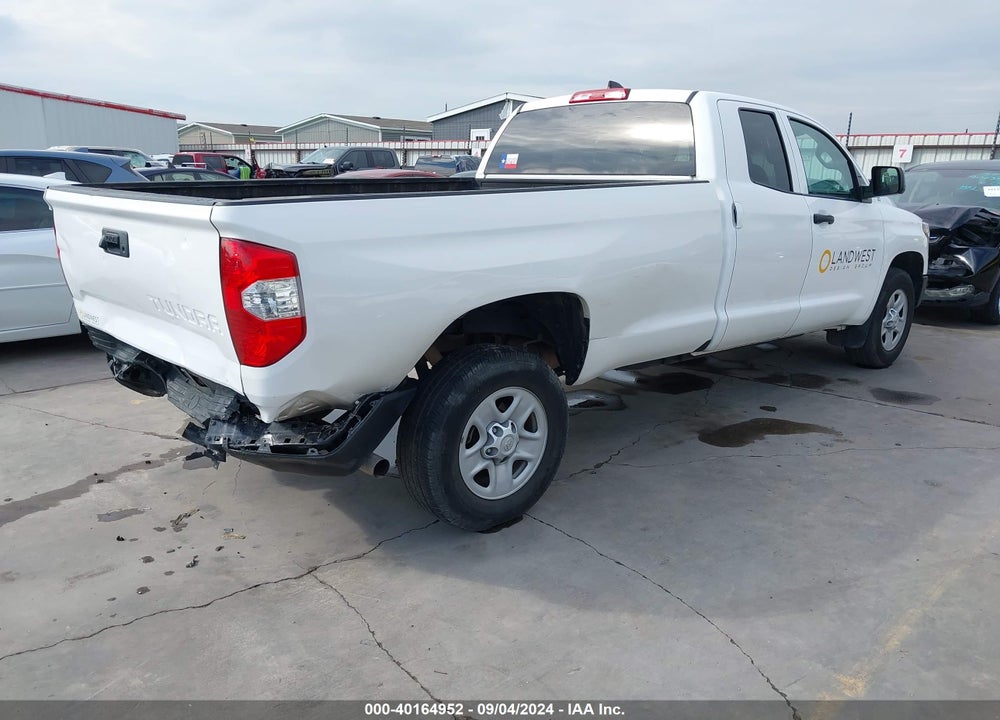 2021 TOYOTA TUNDRA SR VIN: 5TFTY5F12MX011727