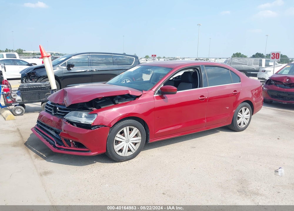 2017 VOLKSWAGEN JETTA 1.4T S VIN: 3VW2B7AJ6HM323462