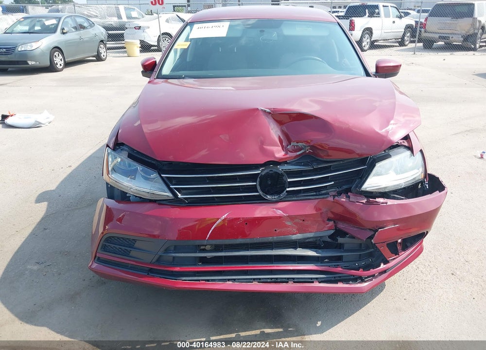 2017 VOLKSWAGEN JETTA 1.4T S VIN: 3VW2B7AJ6HM323462