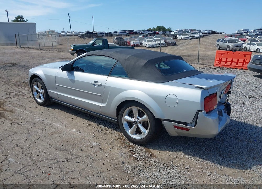 2007 FORD MUSTANG VIN: 1ZVFT84N575293944
