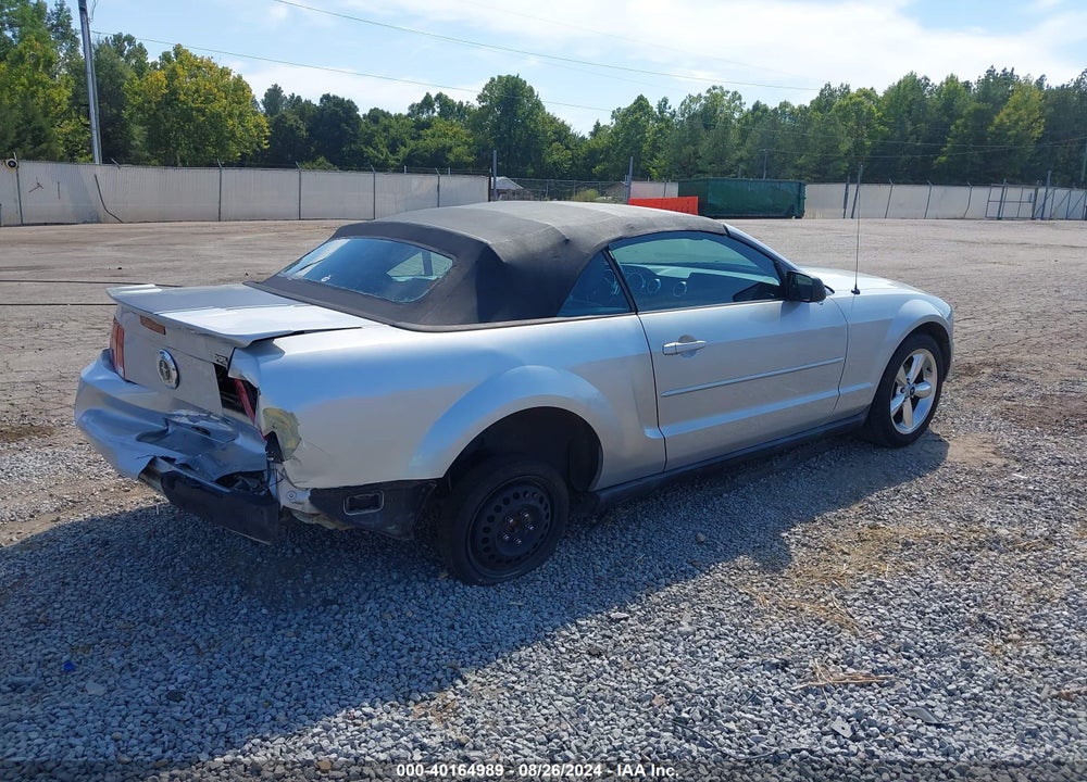 2007 FORD MUSTANG VIN: 1ZVFT84N575293944