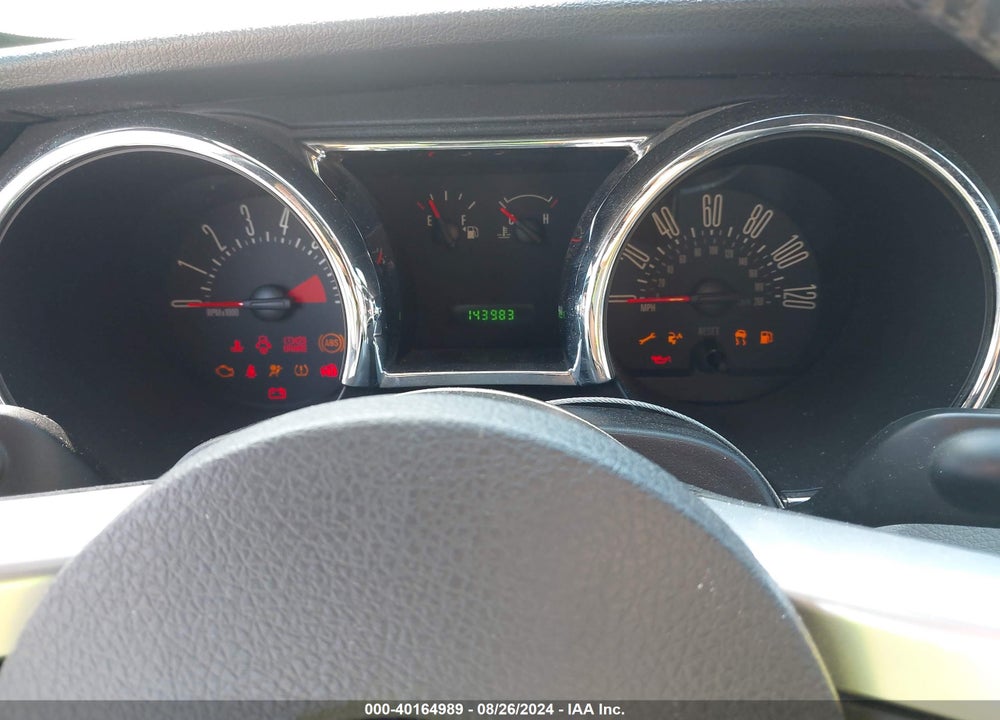 2007 FORD MUSTANG VIN: 1ZVFT84N575293944