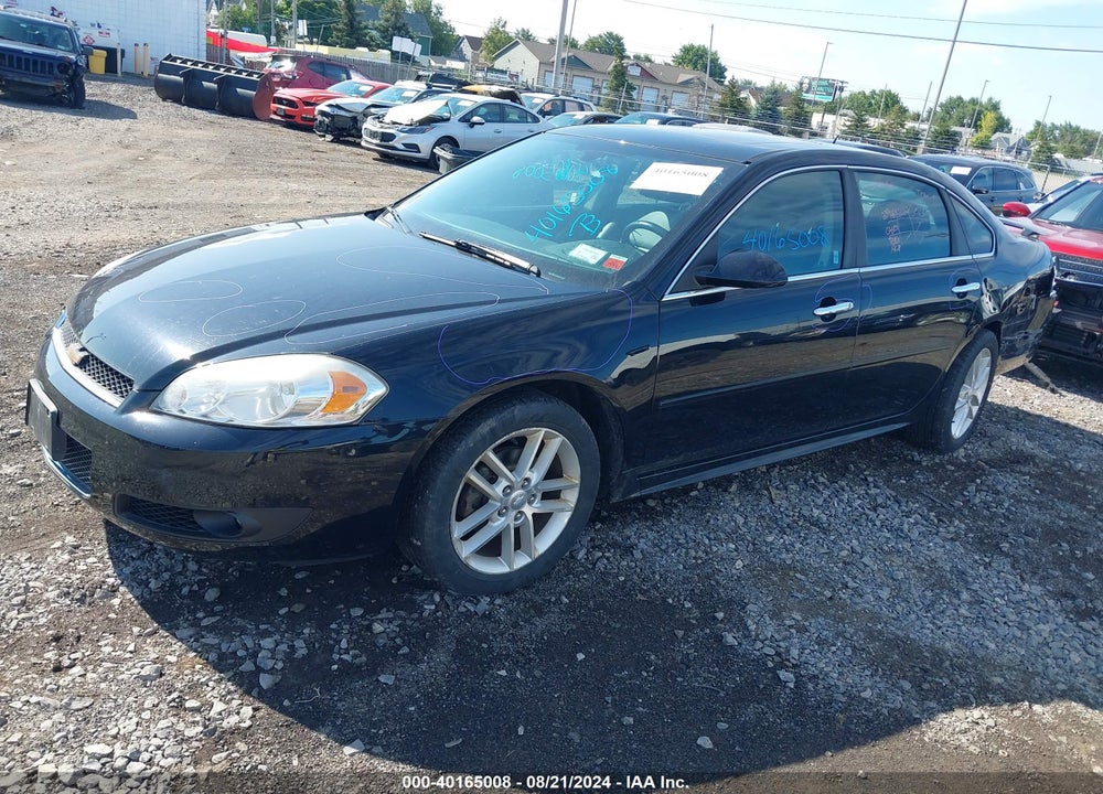 2013 CHEVROLET IMPALA LTZ VIN: 2G1WC5E33D1148017