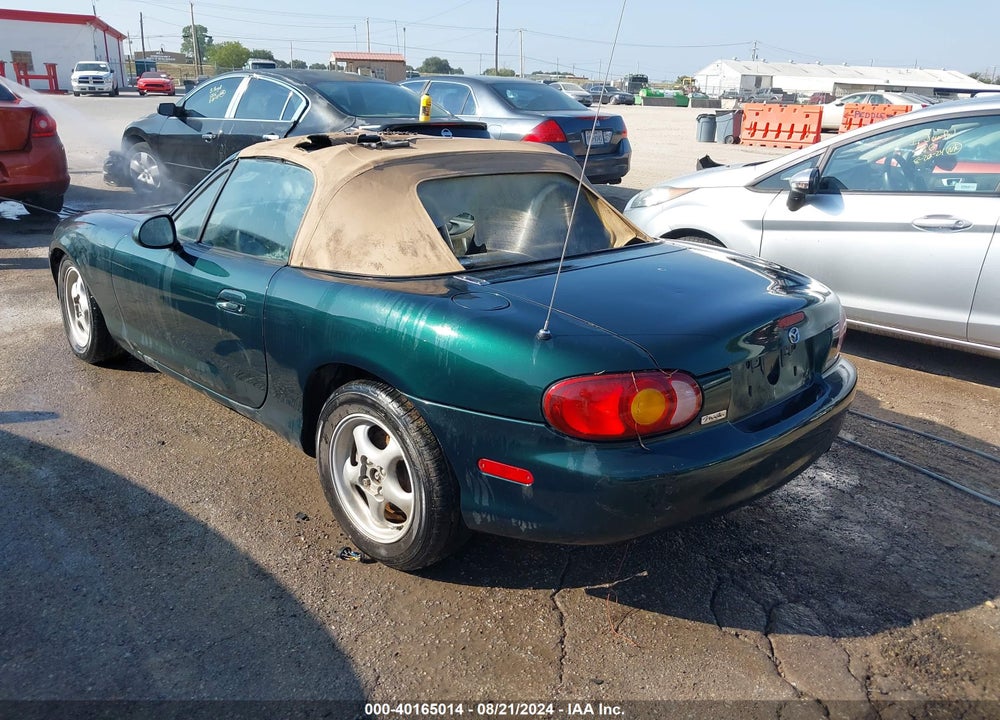 1999 MAZDA MX-5 MIATA LEATHER PKG/POPULAR EQUIPMENT PKG/SPORTS PKG/TOURING PKG VIN: JM1NB3537X0110168