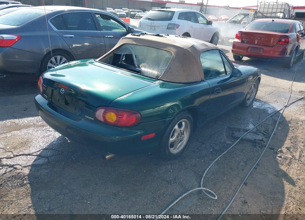 1999 MAZDA MX-5 MIATA LEATHER PKG/POPULAR EQUIPMENT PKG/SPORTS PKG/TOURING PKG VIN: JM1NB3537X0110168