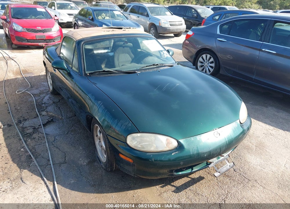 1999 MAZDA MX-5 MIATA LEATHER PKG/POPULAR EQUIPMENT PKG/SPORTS PKG/TOURING PKG VIN: JM1NB3537X0110168