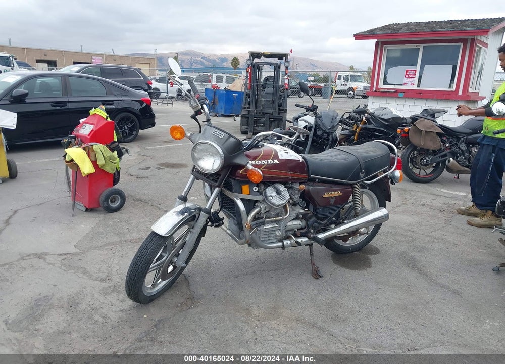 1979 HONDA CX500 VIN: CX5002102478