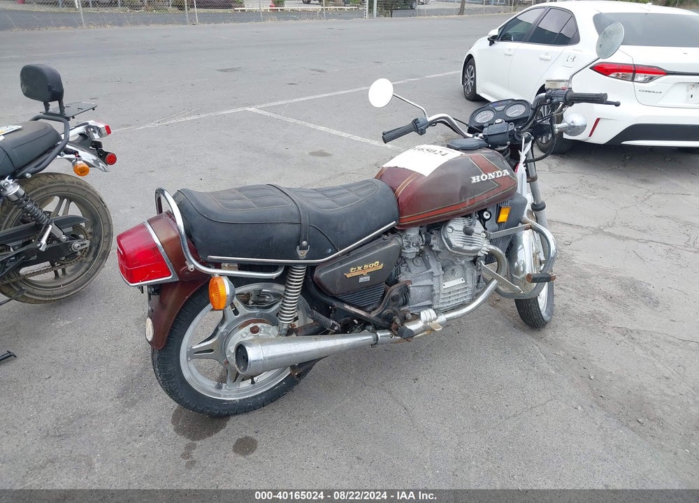 1979 HONDA CX500 VIN: CX5002102478