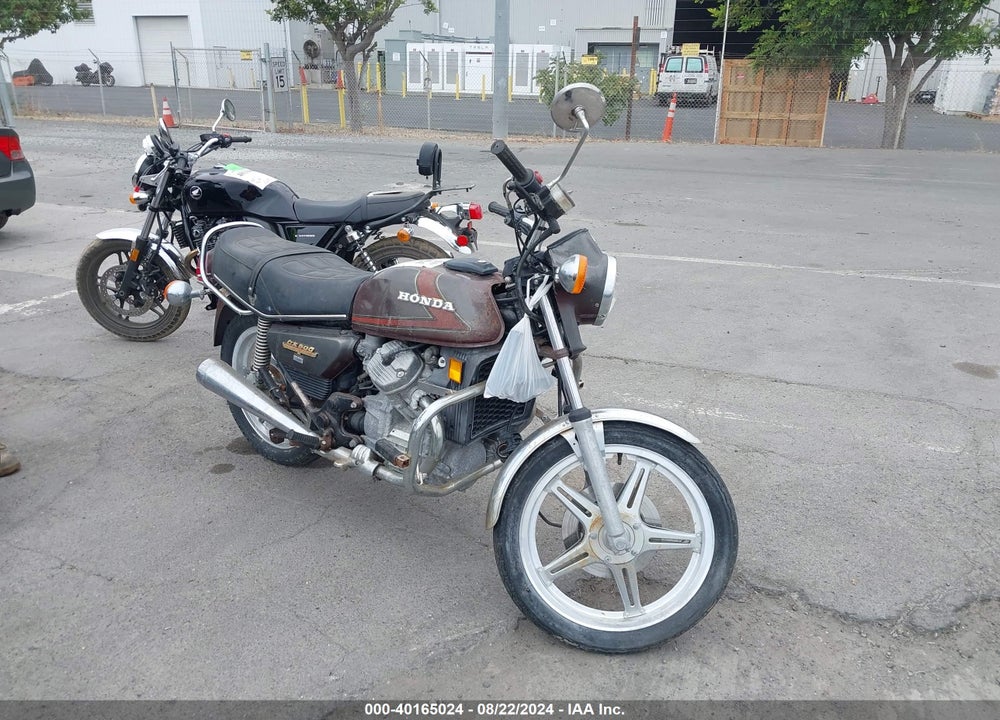 1979 HONDA CX500 VIN: CX5002102478