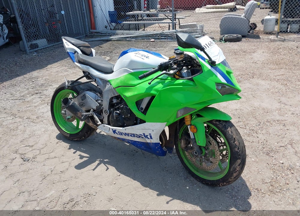 2024 KAWASAKI ZX636 K VIN: JKBZXJJ10RA004322