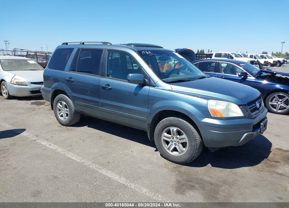 2005 HONDA PILOT EX-L VIN: 2HKYF185X5H573103