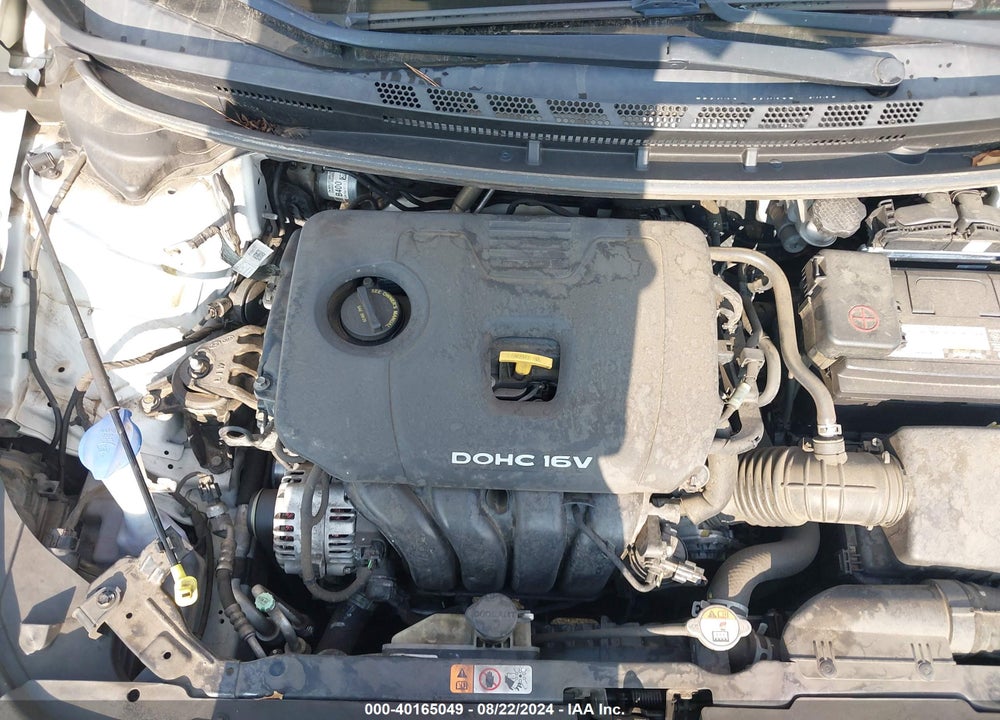 2017 KIA FORTE S VIN: 3KPFL4A75HE107620