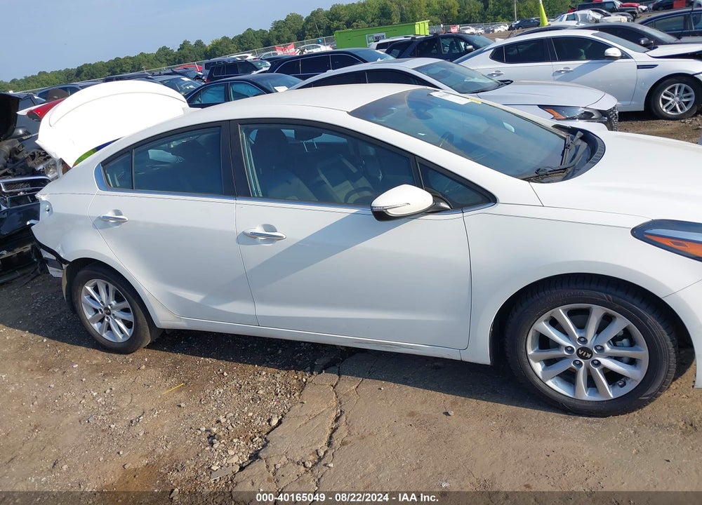 2017 KIA FORTE S VIN: 3KPFL4A75HE107620