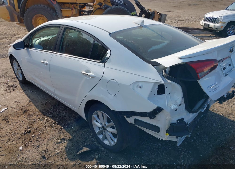 2017 KIA FORTE S VIN: 3KPFL4A75HE107620