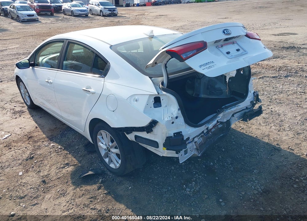 2017 KIA FORTE S VIN: 3KPFL4A75HE107620