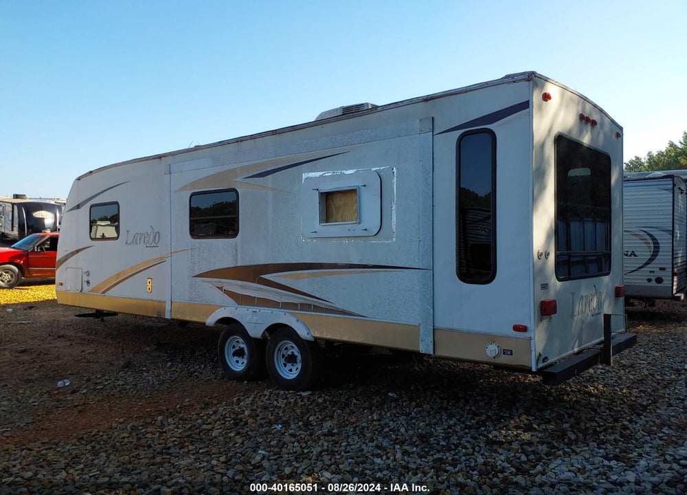 2008 KEYSTONE RV LAREDO TRAVEL TRAILER VIN: 4YDT272218L602475