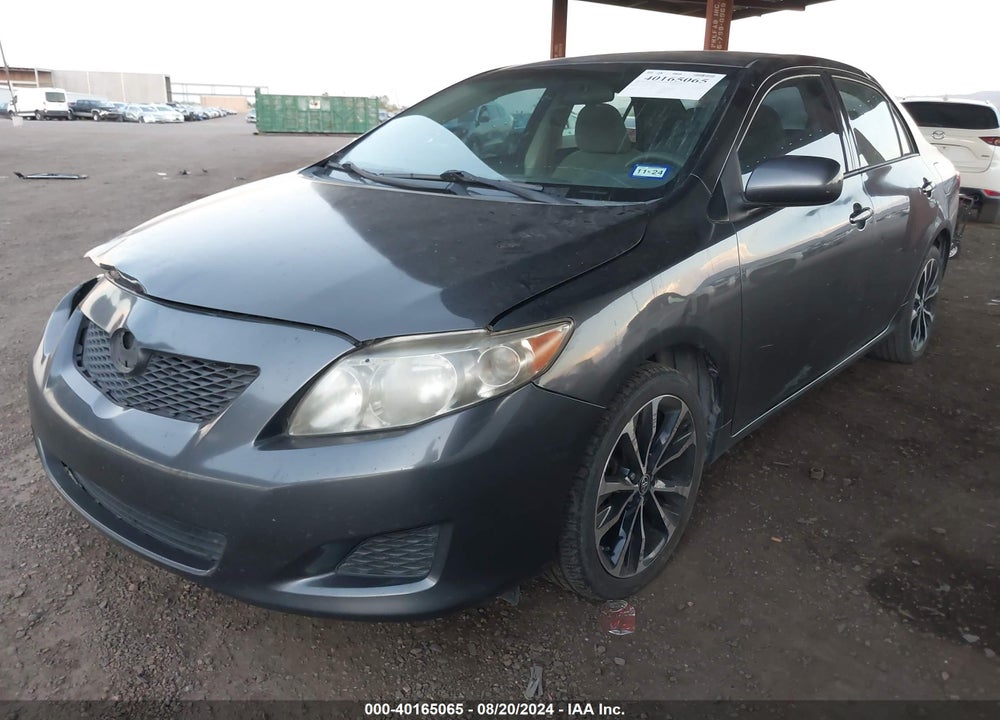 2010 TOYOTA COROLLA LE VIN: 2T1BU4EE0AC517461