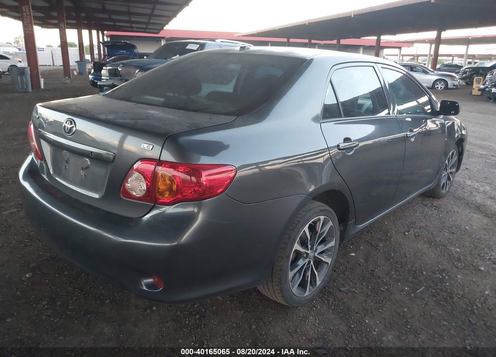 2010 TOYOTA COROLLA LE VIN: 2T1BU4EE0AC517461