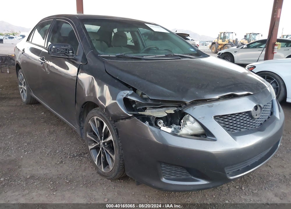 2010 TOYOTA COROLLA LE VIN: 2T1BU4EE0AC517461