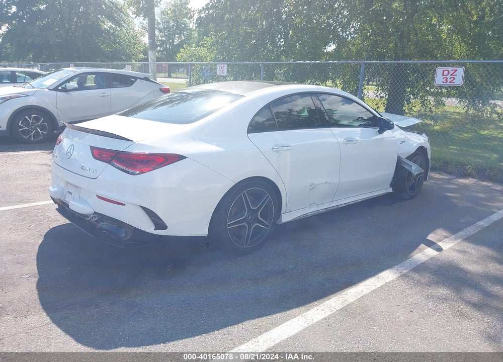 2021 MERCEDES-BENZ AMG CLA 35 4MATIC VIN: W1K5J5BB9MN173951