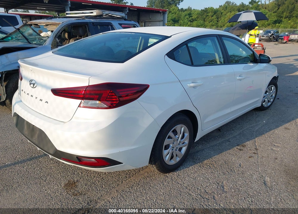 2019 HYUNDAI ELANTRA SE VIN: 5NPD74LF9KH425288