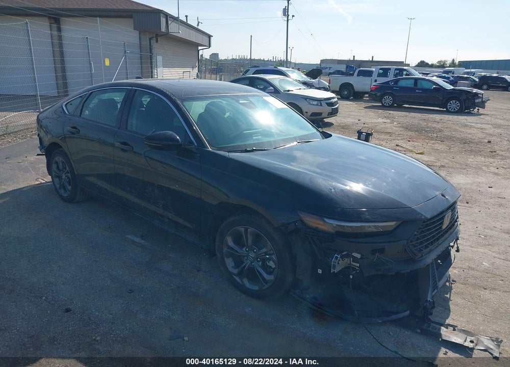 2023 HONDA ACCORD HYBRID EX-L VIN: 1HGCY2F64PA008055