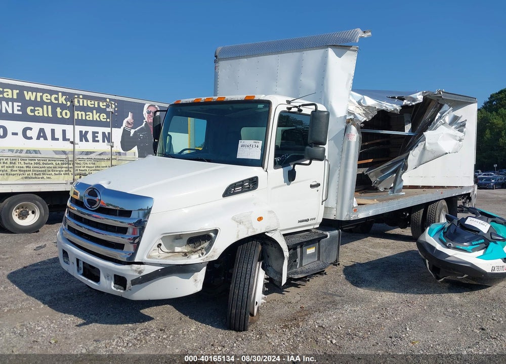 2019 HINO 258/268 VIN: 5PVNJ8JV5K4S70994