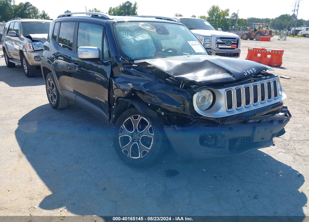 2018 JEEP RENEGADE LIMITED 4X4 VIN: ZACCJBDB5JPG91815