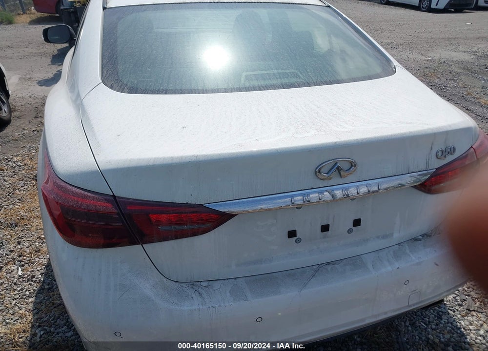 2022 INFINITI Q50 LUXE VIN: JN1EV7BP2NM310437