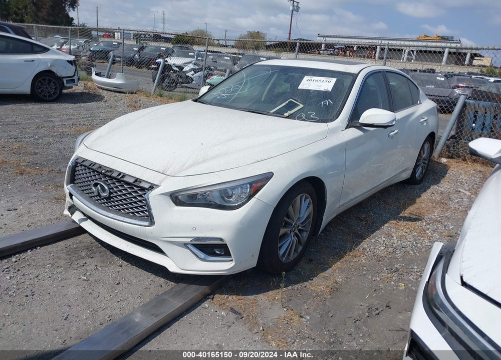 2022 INFINITI Q50 LUXE VIN: JN1EV7BP2NM310437