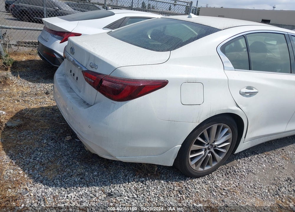 2022 INFINITI Q50 LUXE VIN: JN1EV7BP2NM310437