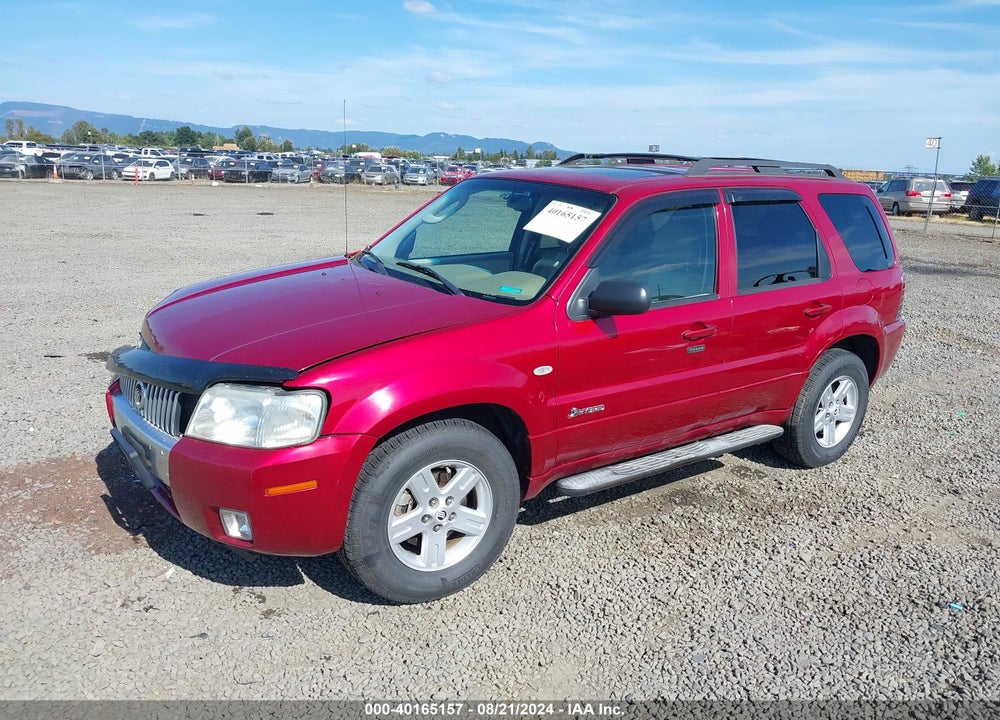2006 MERCURY MARINER HYBRID VIN: 4M2CU98H76KJ09031