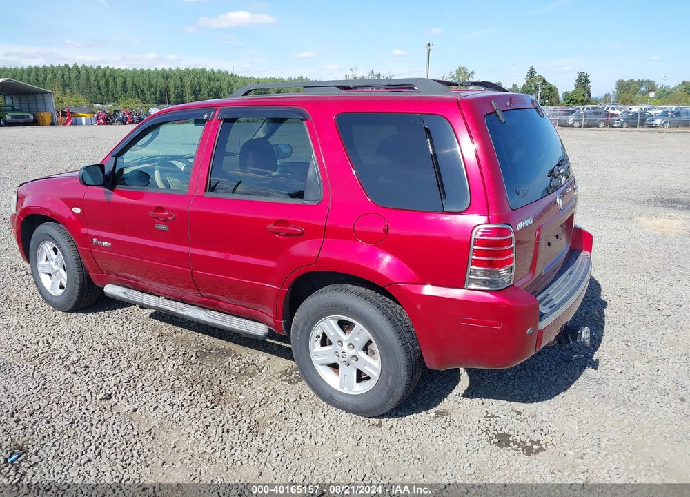 2006 MERCURY MARINER HYBRID VIN: 4M2CU98H76KJ09031
