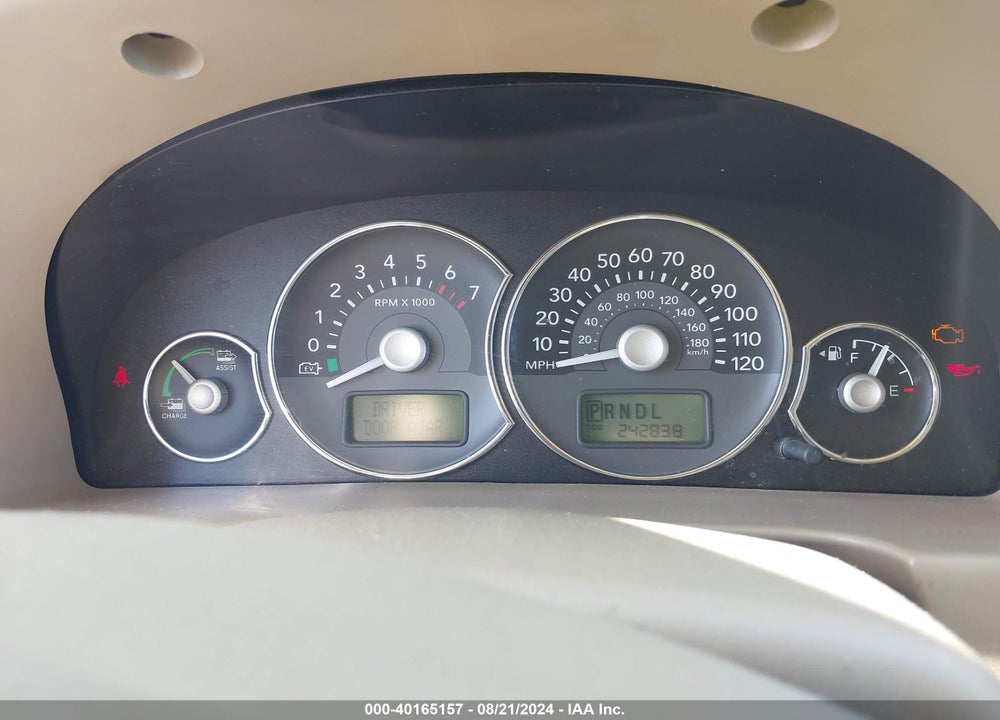 2006 MERCURY MARINER HYBRID VIN: 4M2CU98H76KJ09031