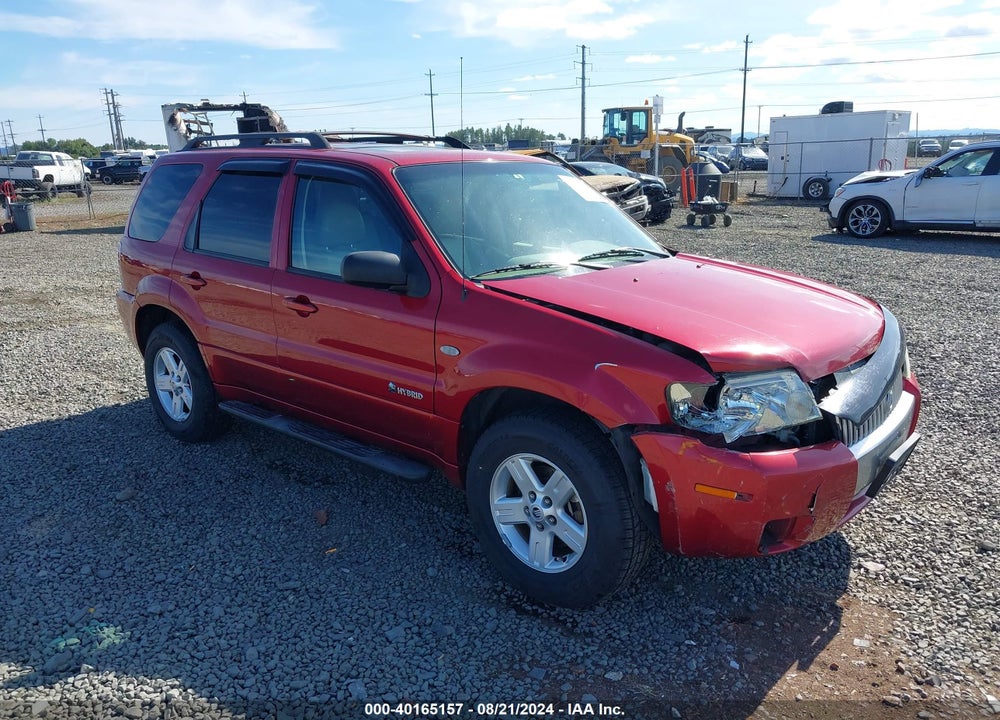 2006 MERCURY MARINER HYBRID VIN: 4M2CU98H76KJ09031